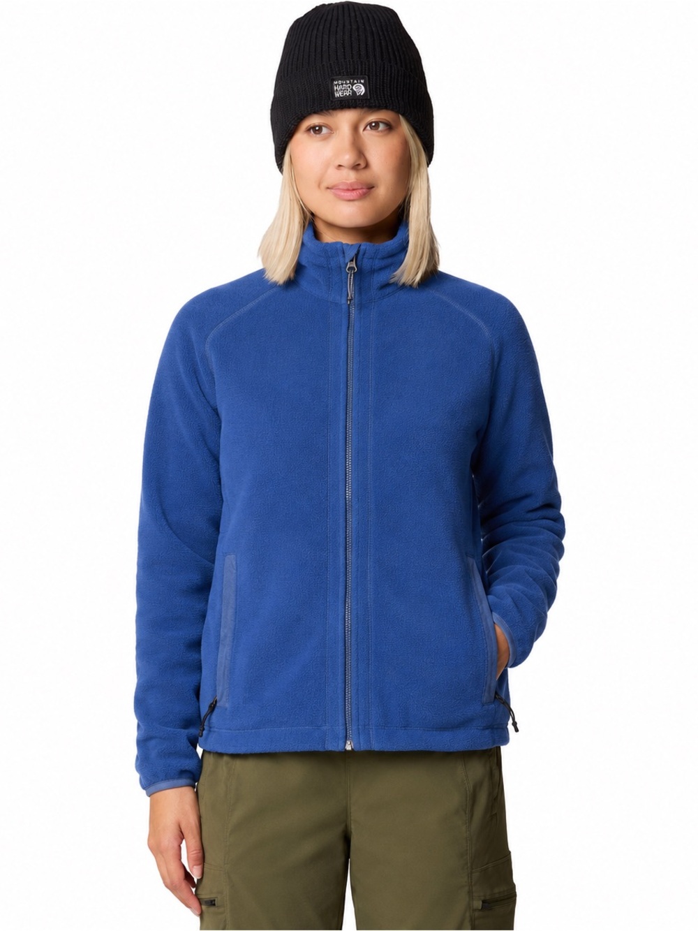 Patagonia Women’s Synchilla Fleece Full Zip Blue Jacket Size Medium *w